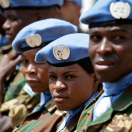 UN peacekeepers