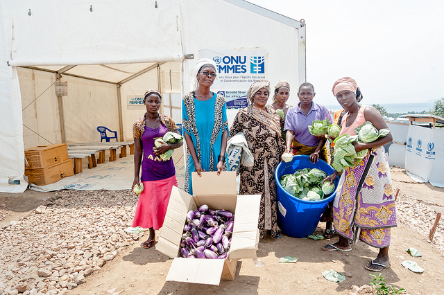 collective efforts to cultivate vegetables for a shared profit