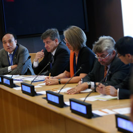 People at conference table